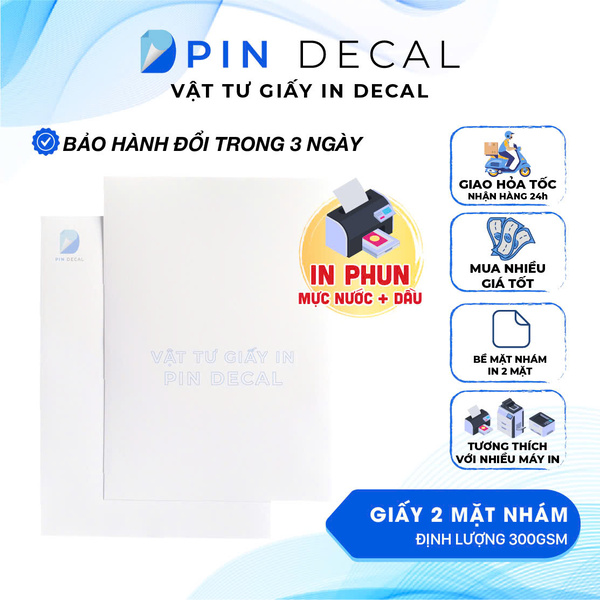Vật tư giấy in decal